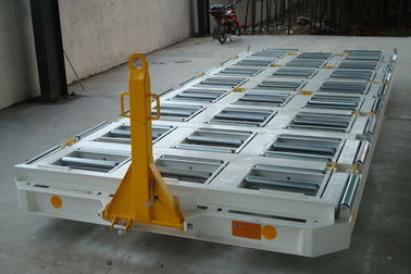Китай Многофункциональная  контейнерная тележка, фаркоп 120 * 80 * 5 труба прямоугольного сечения поставщик