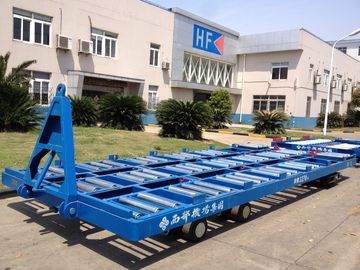 Китай Производительная 20 футовая тележка для контейнеров, износотойкая с литыми шинами поставщик